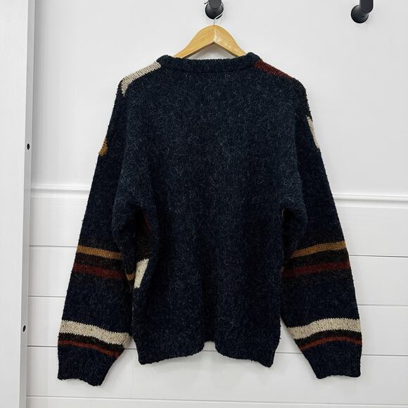 Men’s Vintage Vtg Etchings Block Crewneck Vtg Aztec Size XL - Picture 5 of 6